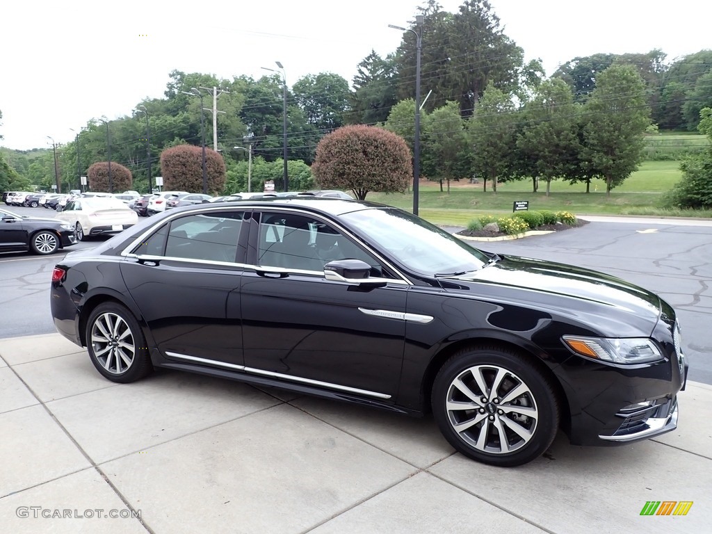 Infinite Black Metallic 2019 Lincoln Continental AWD Exterior Photo #142212112