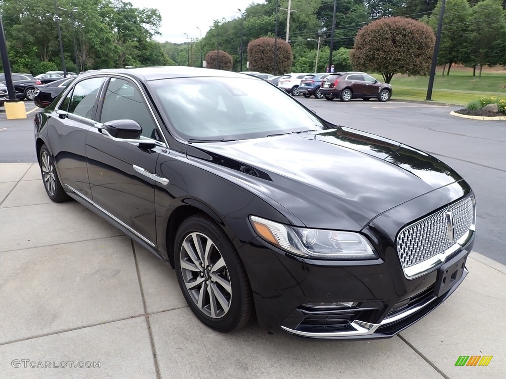 Infinite Black Metallic 2019 Lincoln Continental AWD Exterior Photo #142212139