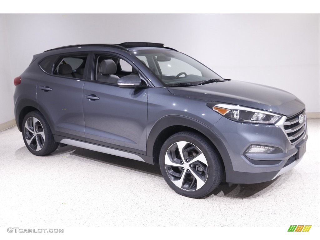 Coliseum Gray 2018 Hyundai Tucson Value Exterior Photo #142212307