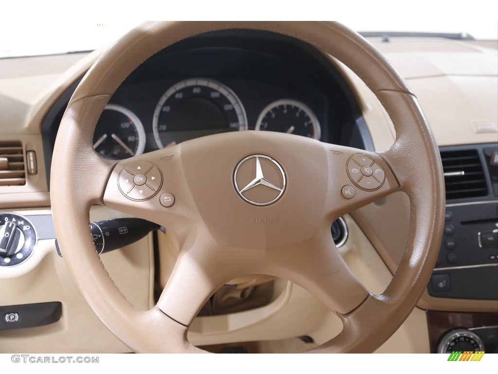 2008 C 300 4Matic Luxury - Arctic White / Savanna/Cashmere photo #7