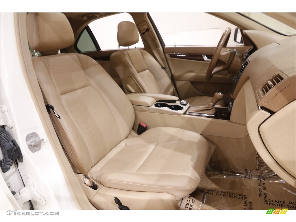 2008 C 300 4Matic Luxury - Arctic White / Savanna/Cashmere photo #15