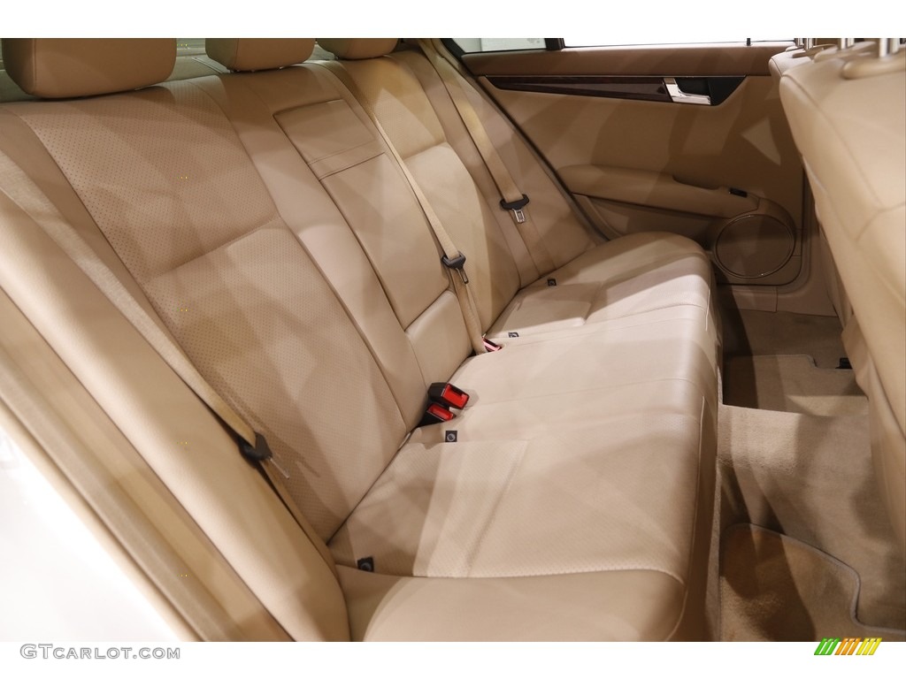 2008 C 300 4Matic Luxury - Arctic White / Savanna/Cashmere photo #16