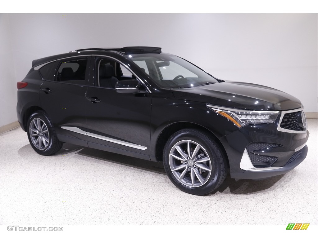 Majestic Black Pearl 2020 Acura RDX Technology AWD Exterior Photo #142213915