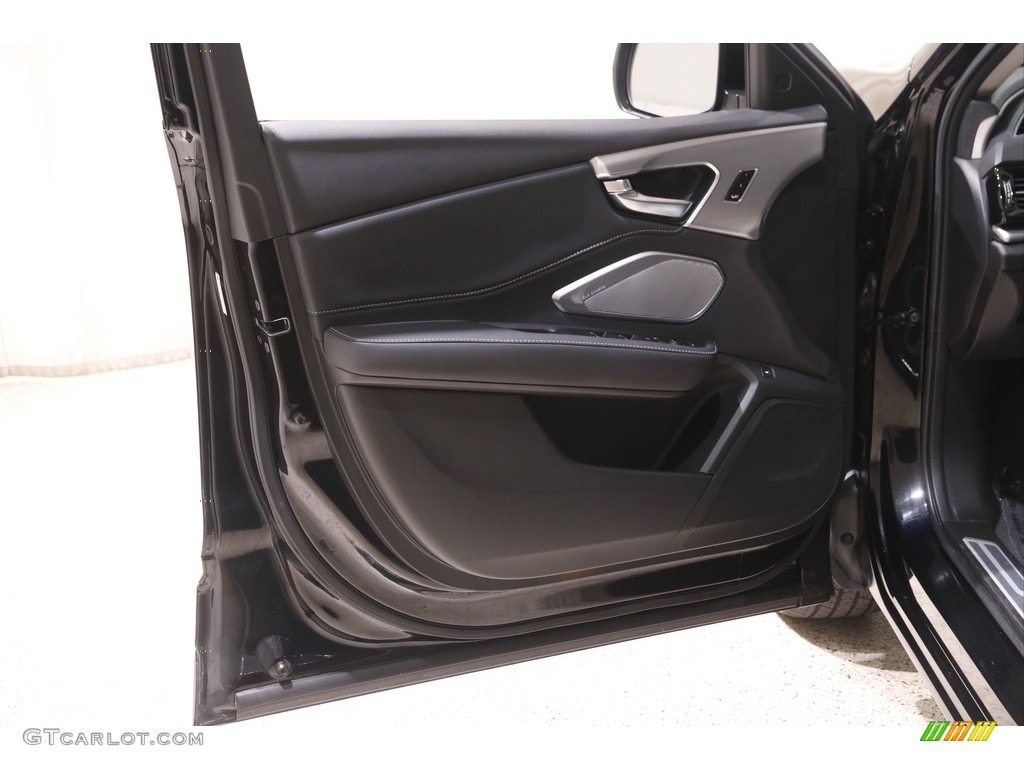 2020 Acura RDX Technology AWD Ebony Door Panel Photo #142213972