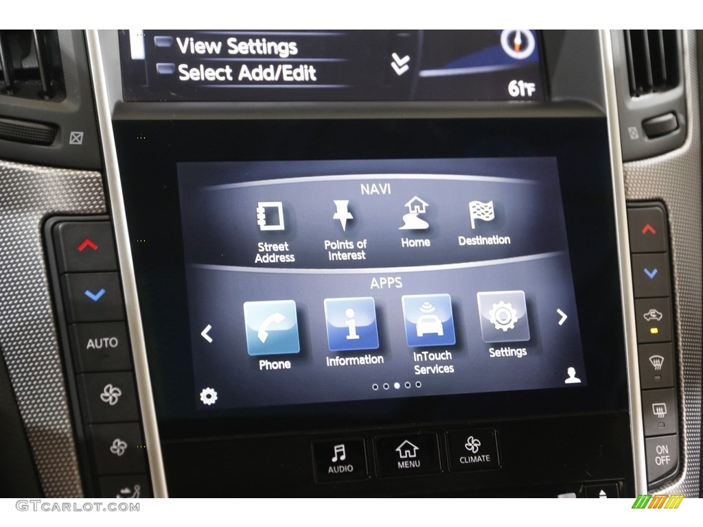 2016 Infiniti Q50 3.0t AWD Controls Photo #142214839