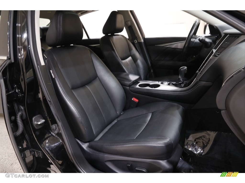 2016 Infiniti Q50 3.0t AWD Front Seat Photo #142214908