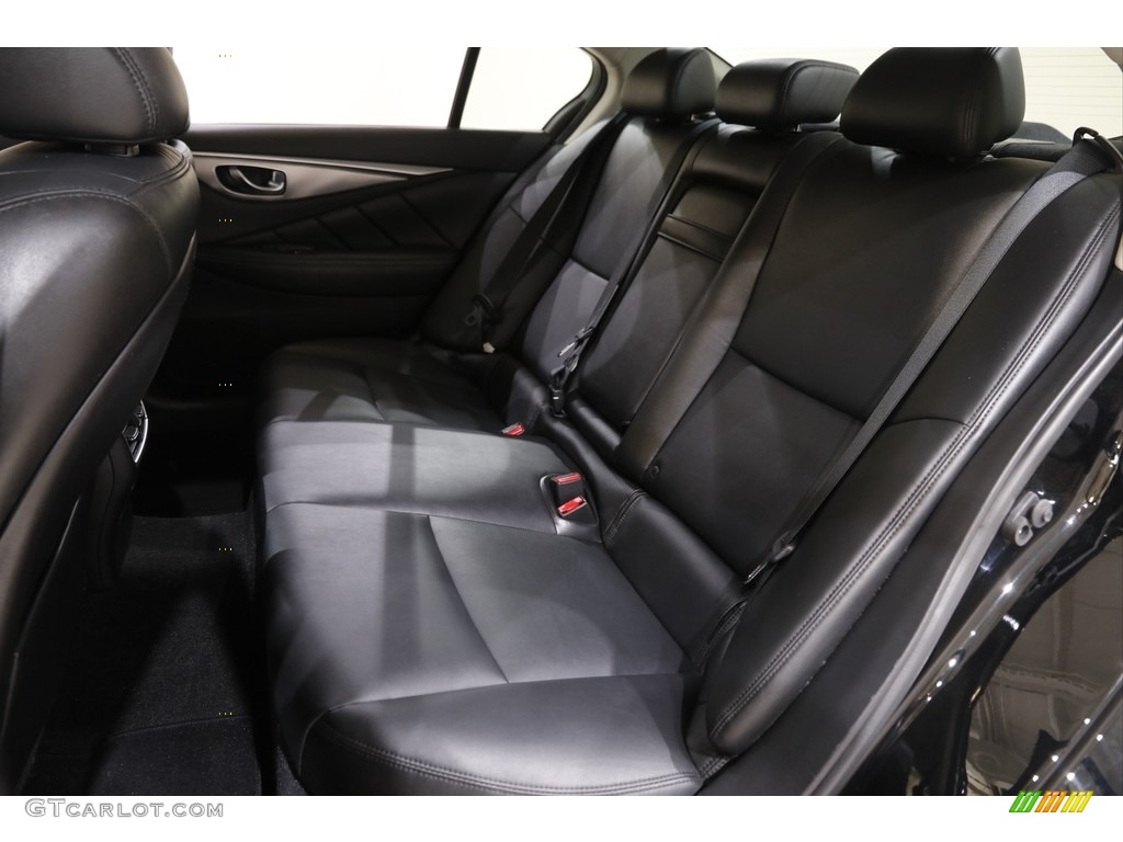 2016 Infiniti Q50 3.0t AWD Rear Seat Photo #142214950