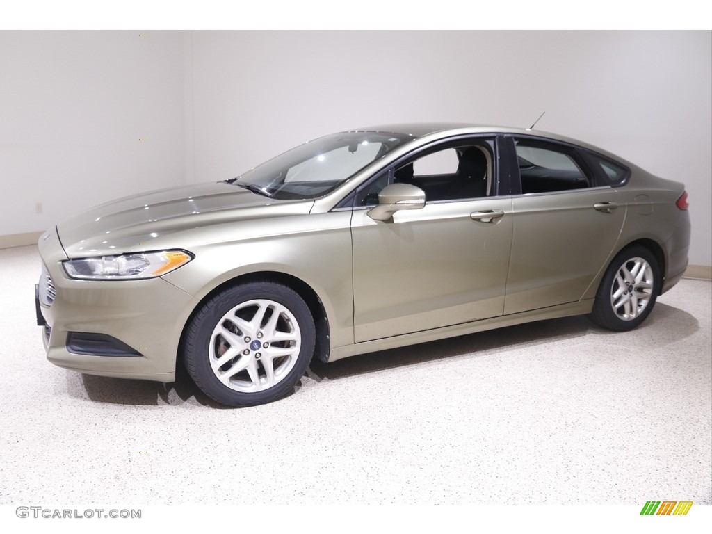2013 Fusion SE - Ginger Ale Metallic / Charcoal Black photo #3