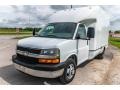 Summit White - Express Cutaway 3500 Commercial Moving Van Photo No. 9