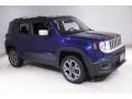 2017 Jetset Blue Jeep Renegade Limited 4x4  photo #1