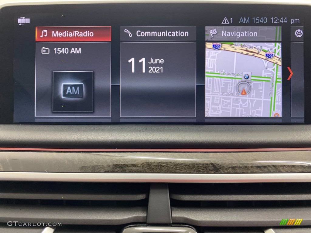 2018 7 Series 750i Sedan - Black Sapphire Metallic / Ivory White/Black photo #23