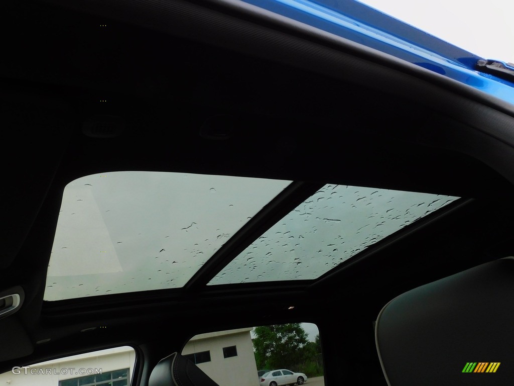 2021 1500 Laramie Crew Cab 4x4 - Hydro Blue Pearl / Black photo #15