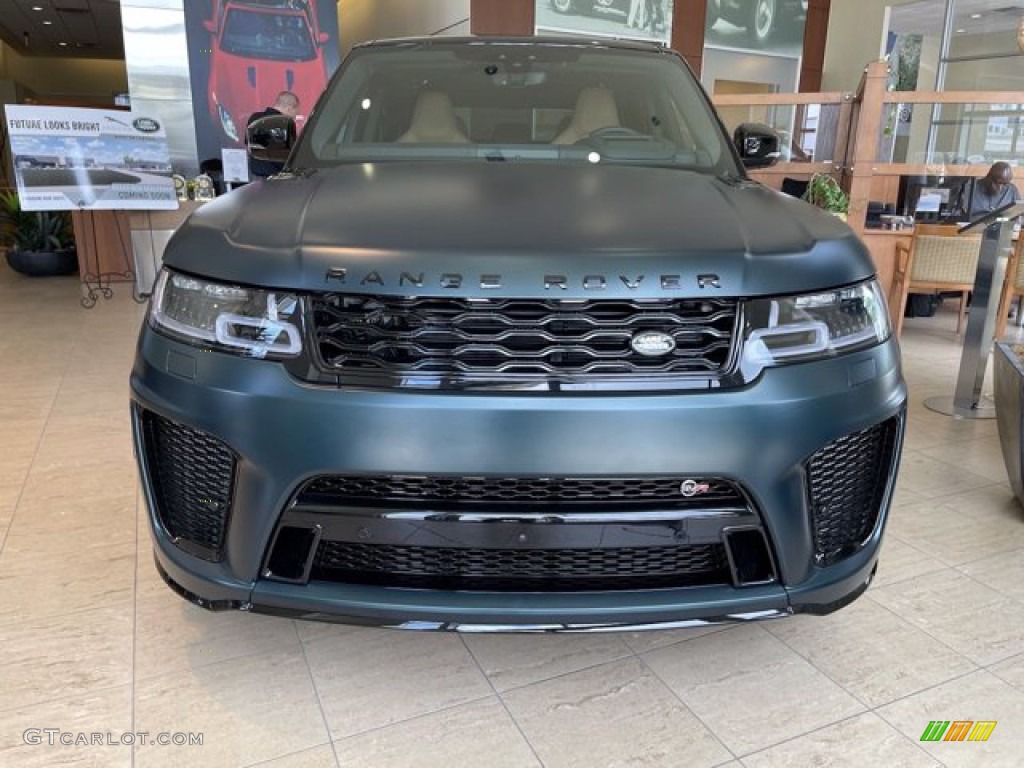 SVO Premium Palette Green 2021 Land Rover Range Rover Sport SVR Exterior Photo #142217521