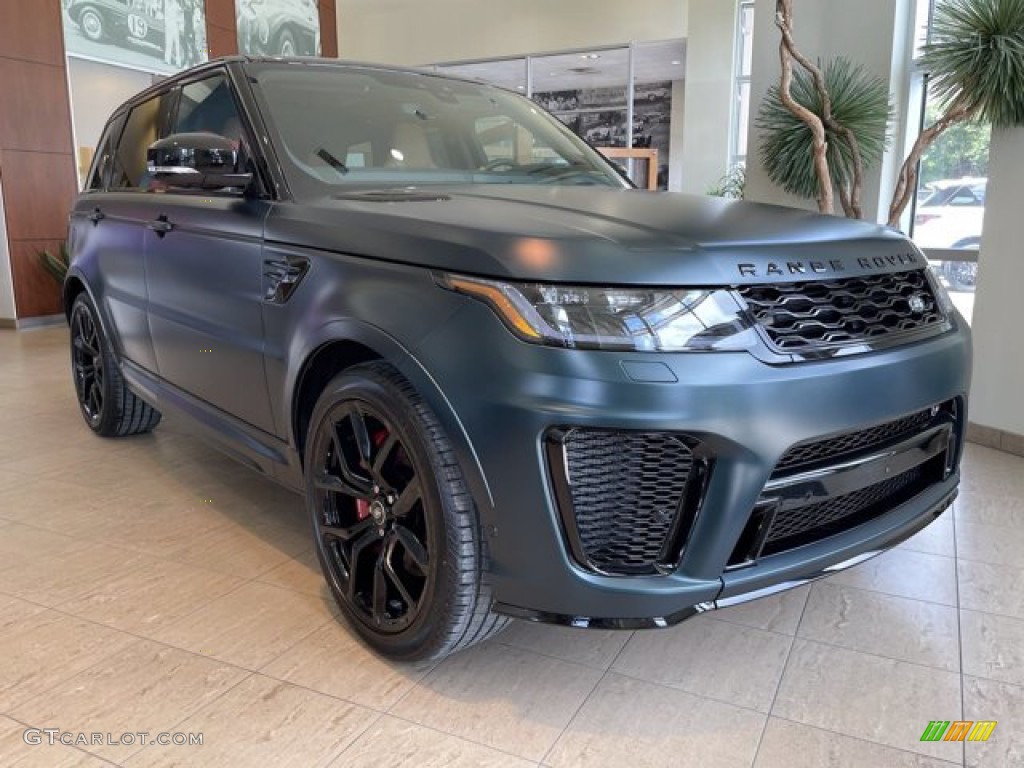 SVO Premium Palette Green 2021 Land Rover Range Rover Sport SVR Exterior Photo #142217593