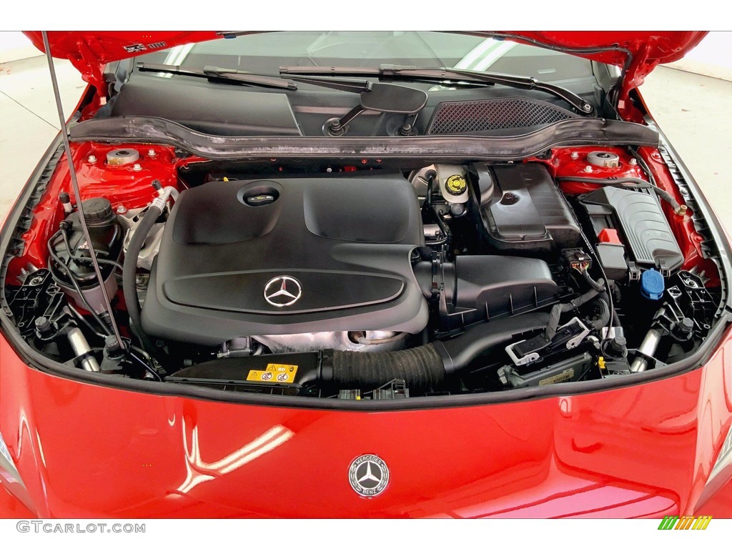2018 CLA 250 Coupe - Jupiter Red / Black photo #9