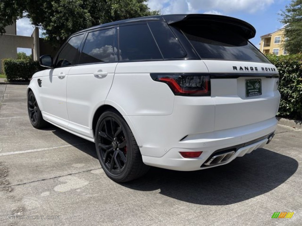 2021 Range Rover Sport SVR - SVO Premium Palette White / Ebony photo #10