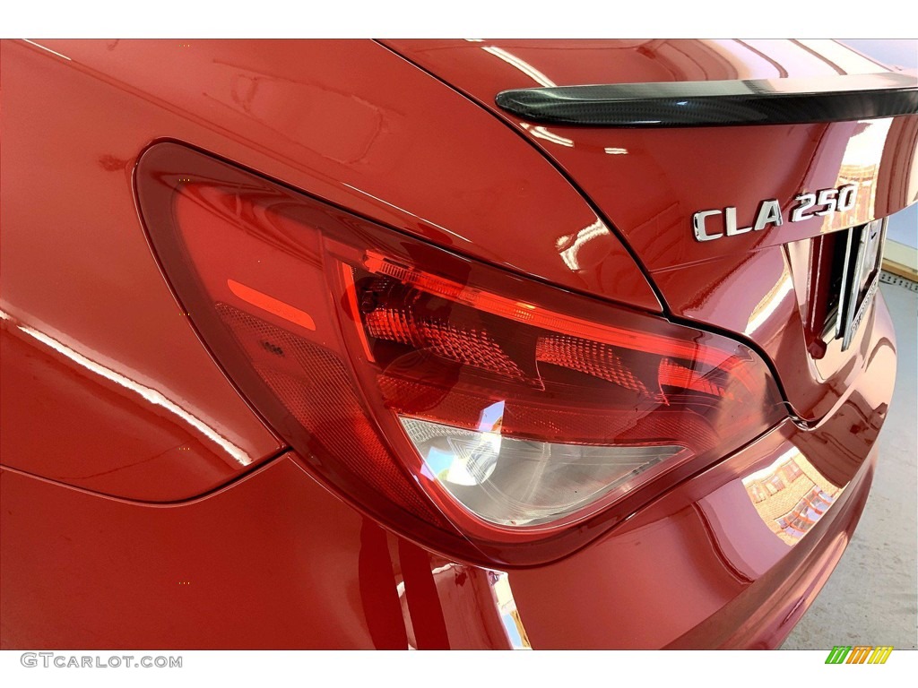 2018 CLA 250 Coupe - Jupiter Red / Black photo #29