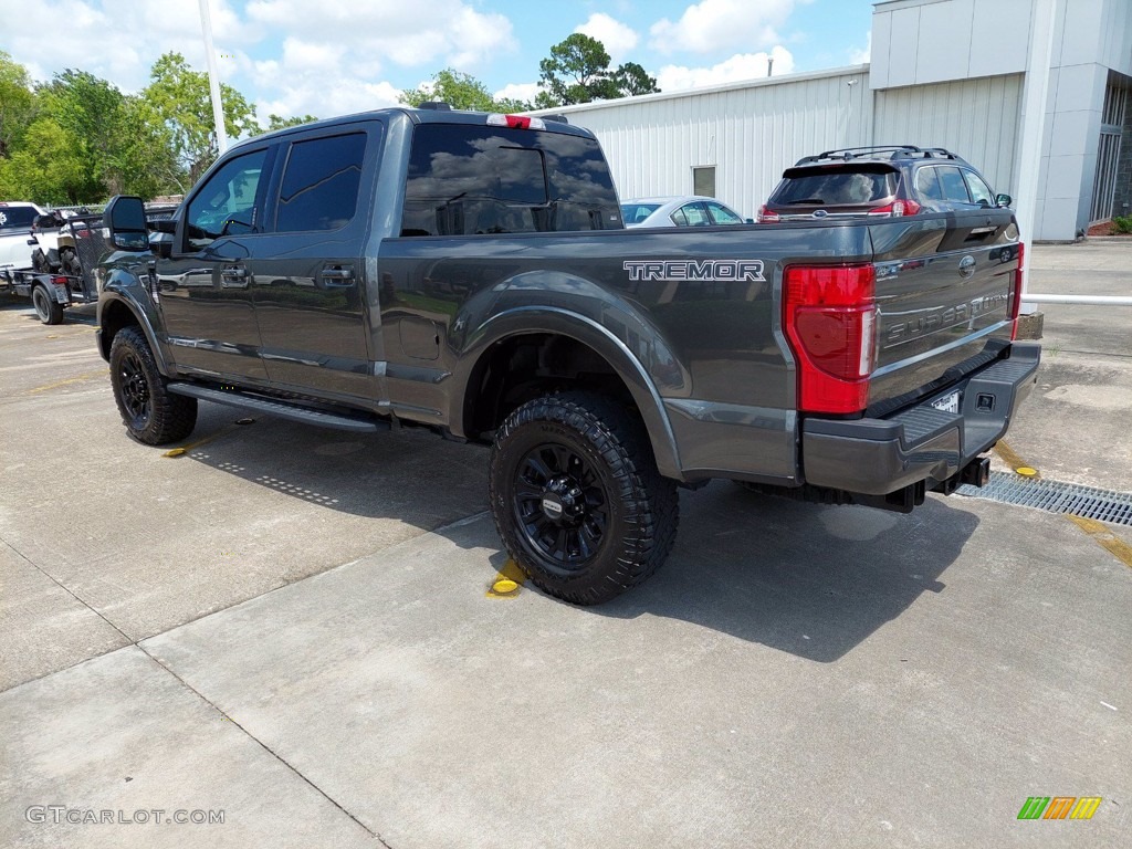 2020 F250 Super Duty Lariat Crew Cab 4x4 Tremor Off-Road Package - Silver Spruce / Black photo #11