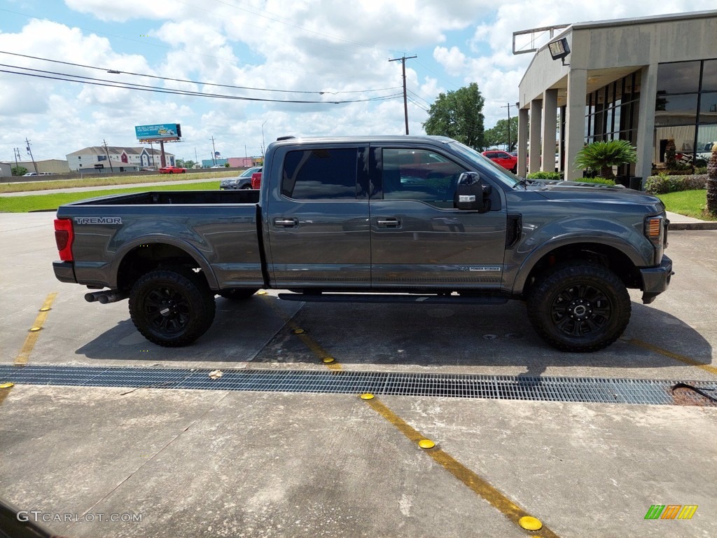 2020 F250 Super Duty Lariat Crew Cab 4x4 Tremor Off-Road Package - Silver Spruce / Black photo #12
