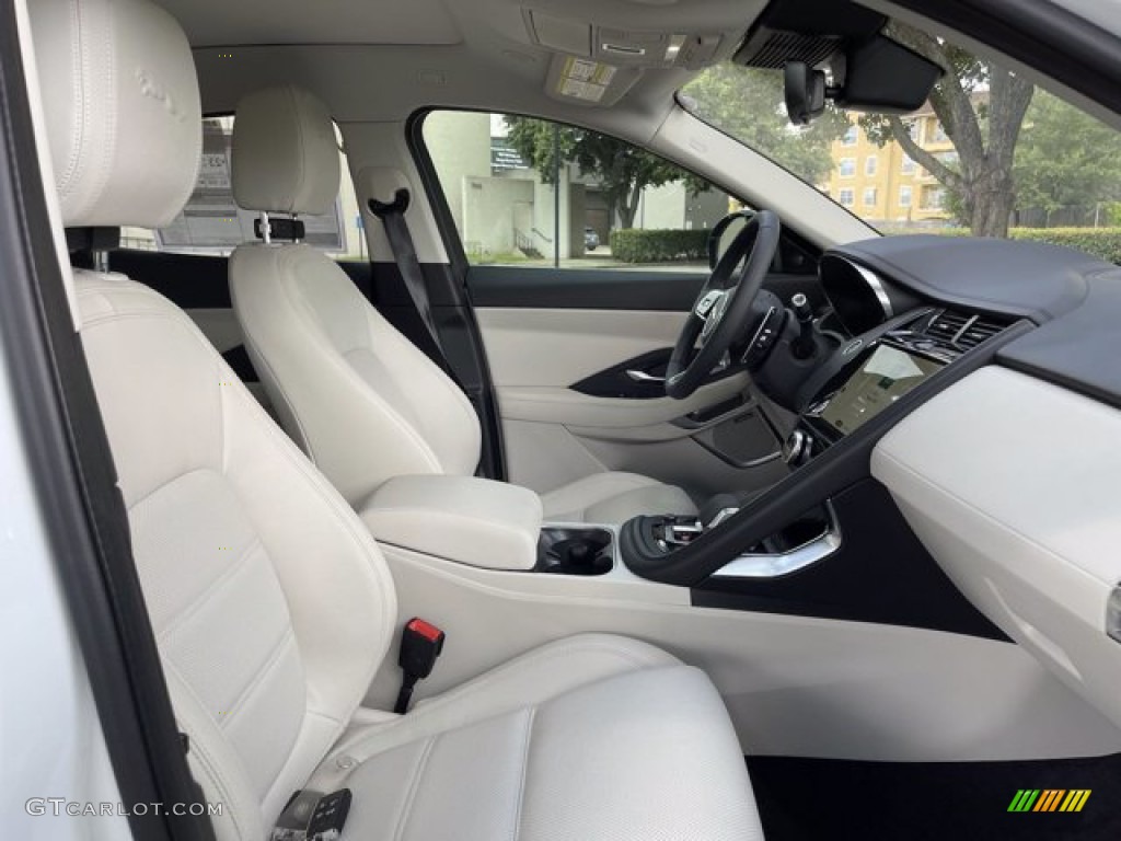 Ebony/Light Oyster Interior 2021 Jaguar E-PACE P250 SE AWD Photo #142218757