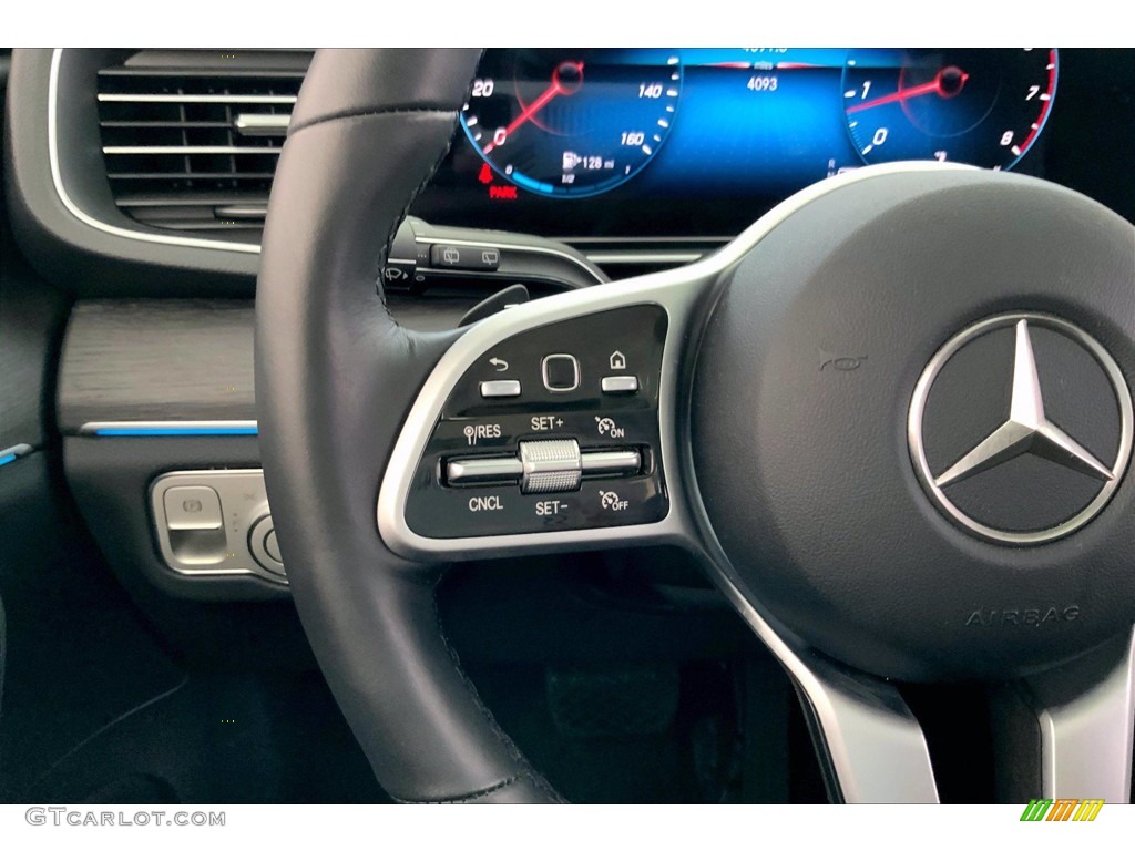 2021 Mercedes-Benz GLE 350 Black Steering Wheel Photo #142219009