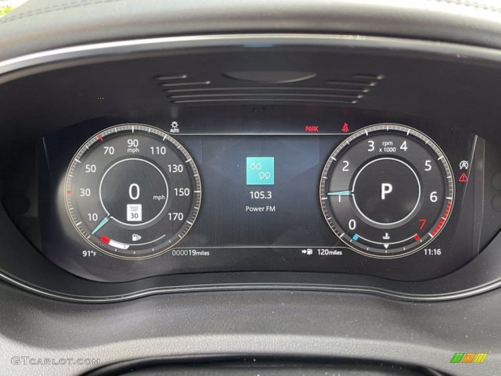 2021 Jaguar E-PACE P250 SE AWD Gauges Photo #142219027