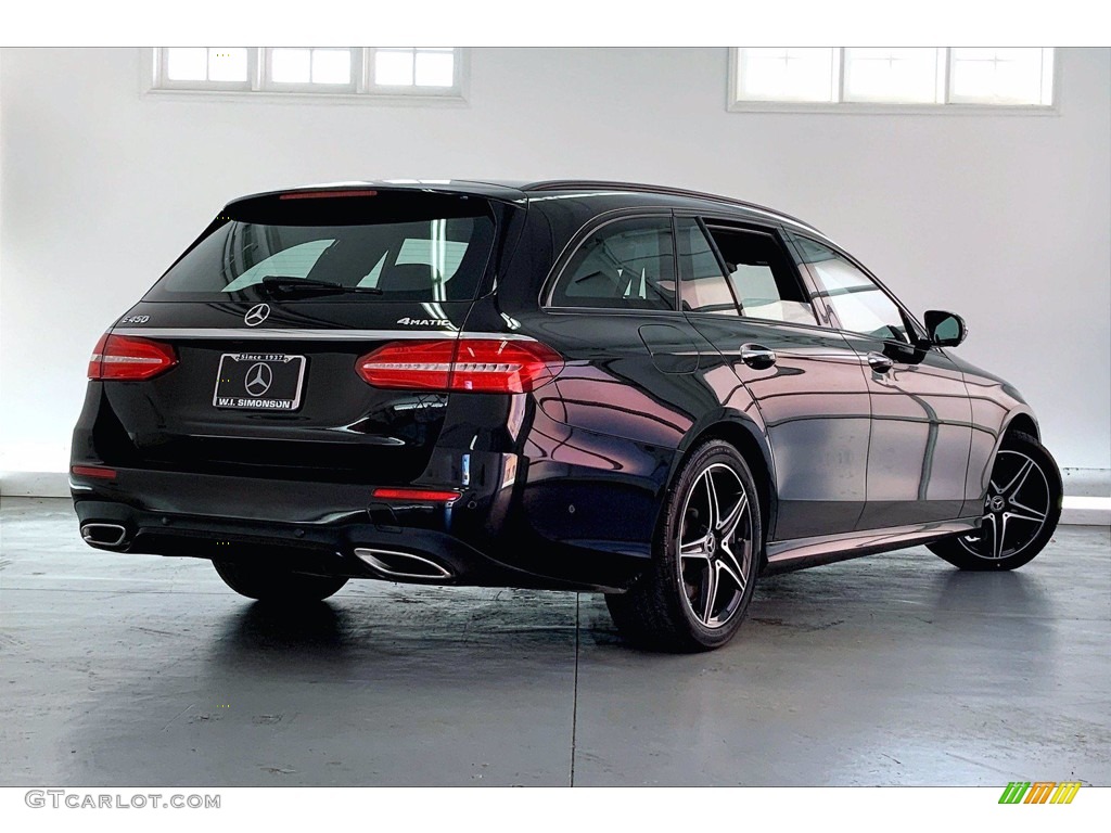 2019 E 450 4Matic Wagon - Obsidian Black Metallic / Black photo #13