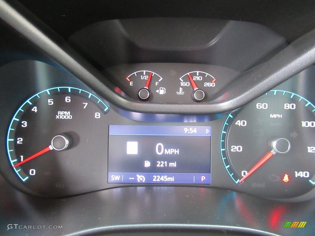 2021 GMC Canyon Denali Crew Cab 4WD Gauges Photo #142220808