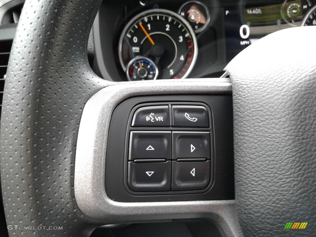 2021 Ram 5500 Tradesman Regular Cab 4x4 Chassis Diesel Gray/Black Steering Wheel Photo #142220838