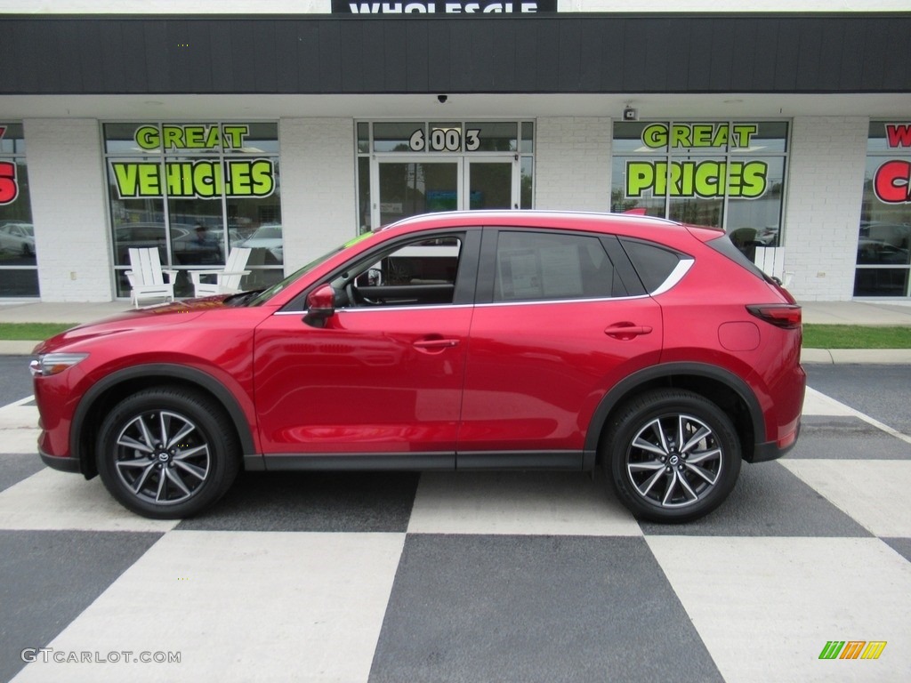 2018 CX-5 Grand Touring - Soul Red Crystal Metallic / Parchment photo #1