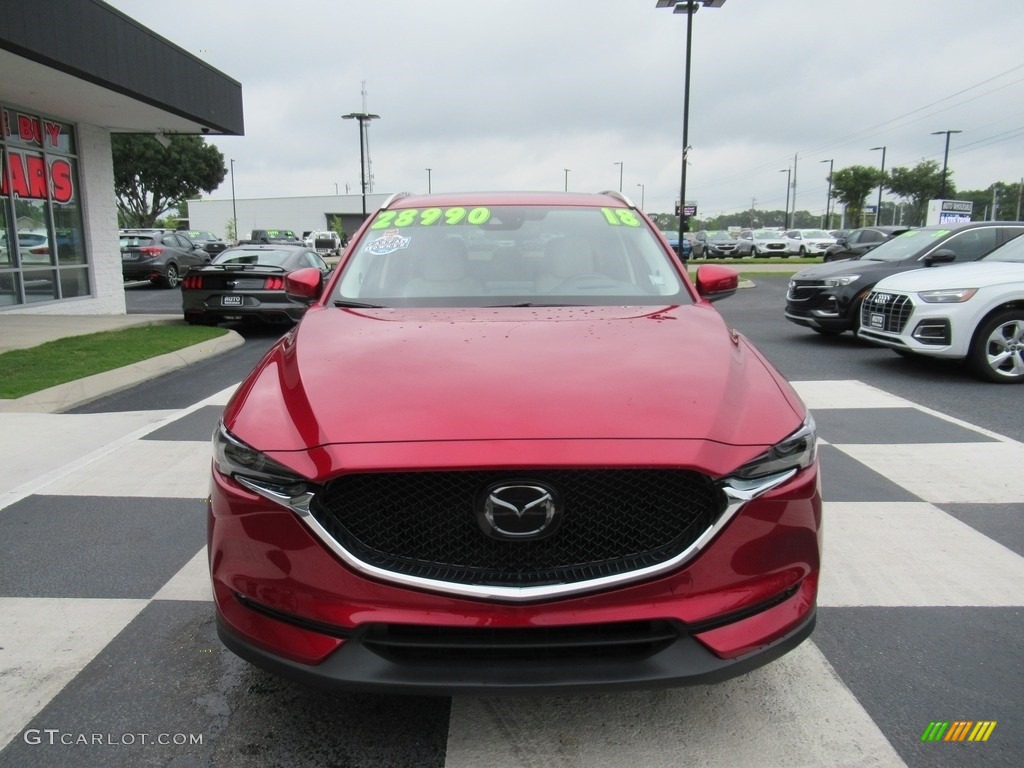 2018 CX-5 Grand Touring - Soul Red Crystal Metallic / Parchment photo #2