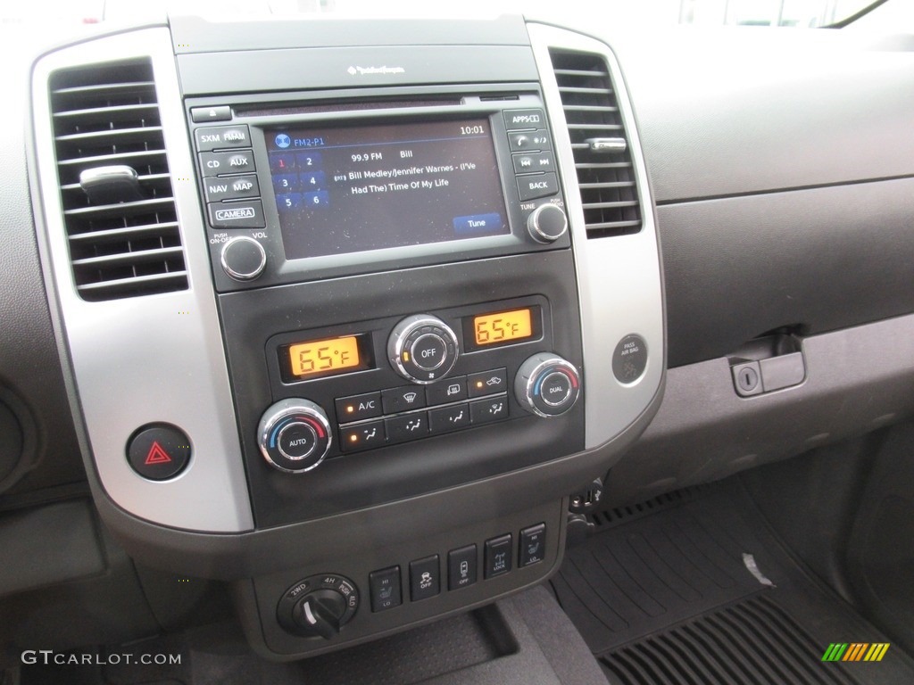 2020 Nissan Frontier Pro-4X Crew Cab 4x4 Controls Photo #142221645