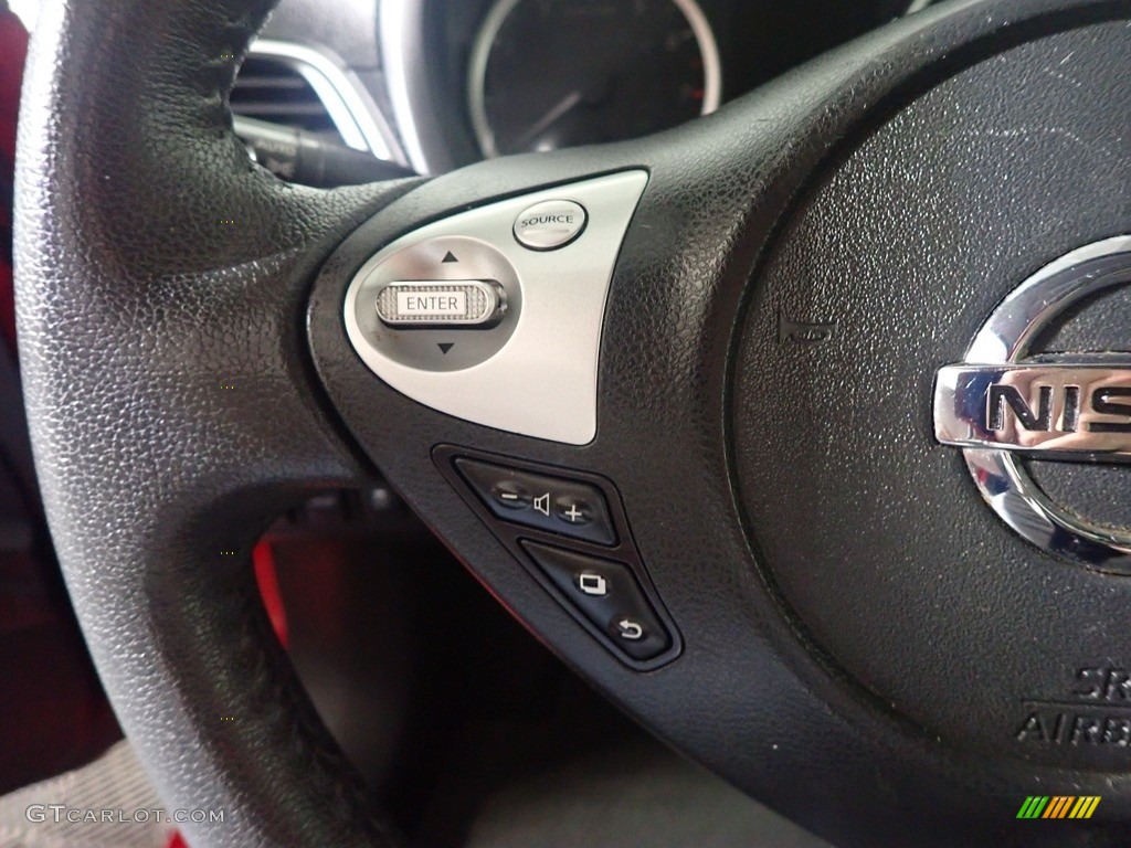 2017 Sentra SV - Red Alert / Charcoal photo #29