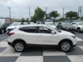 Pearl White 2018 Nissan Rogue Sport SV Exterior