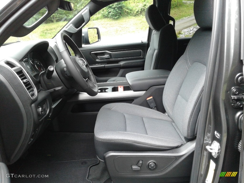Black Interior 2021 Ram 1500 Big Horn Crew Cab 4x4 Photo #142221858