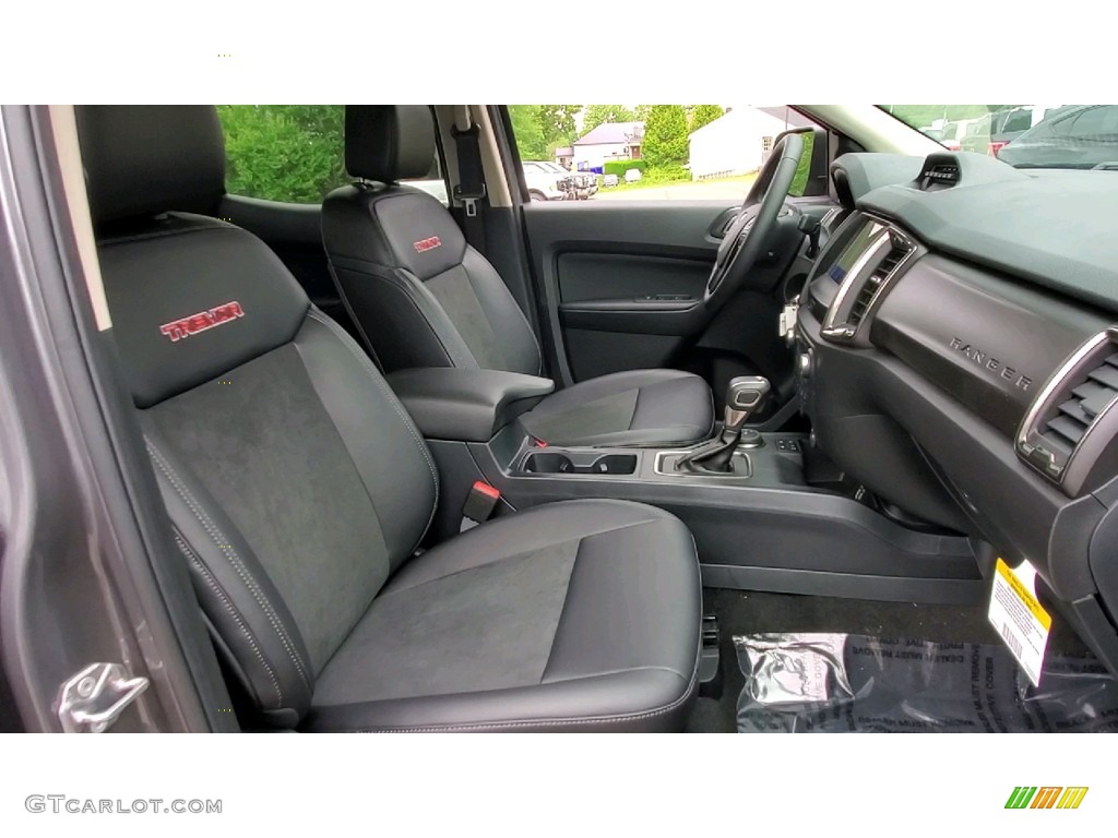 Ebony Interior 2021 Ford Ranger XLT Tremor SuperCrew 4x4 Photo #142223795