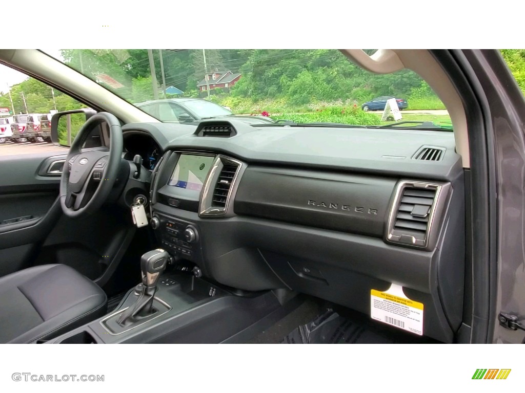 2021 Ford Ranger XLT Tremor SuperCrew 4x4 Ebony Dashboard Photo #142223816