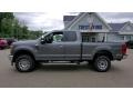 Carbonized Gray - F250 Super Duty XLT SuperCab 4x4 Photo No. 4