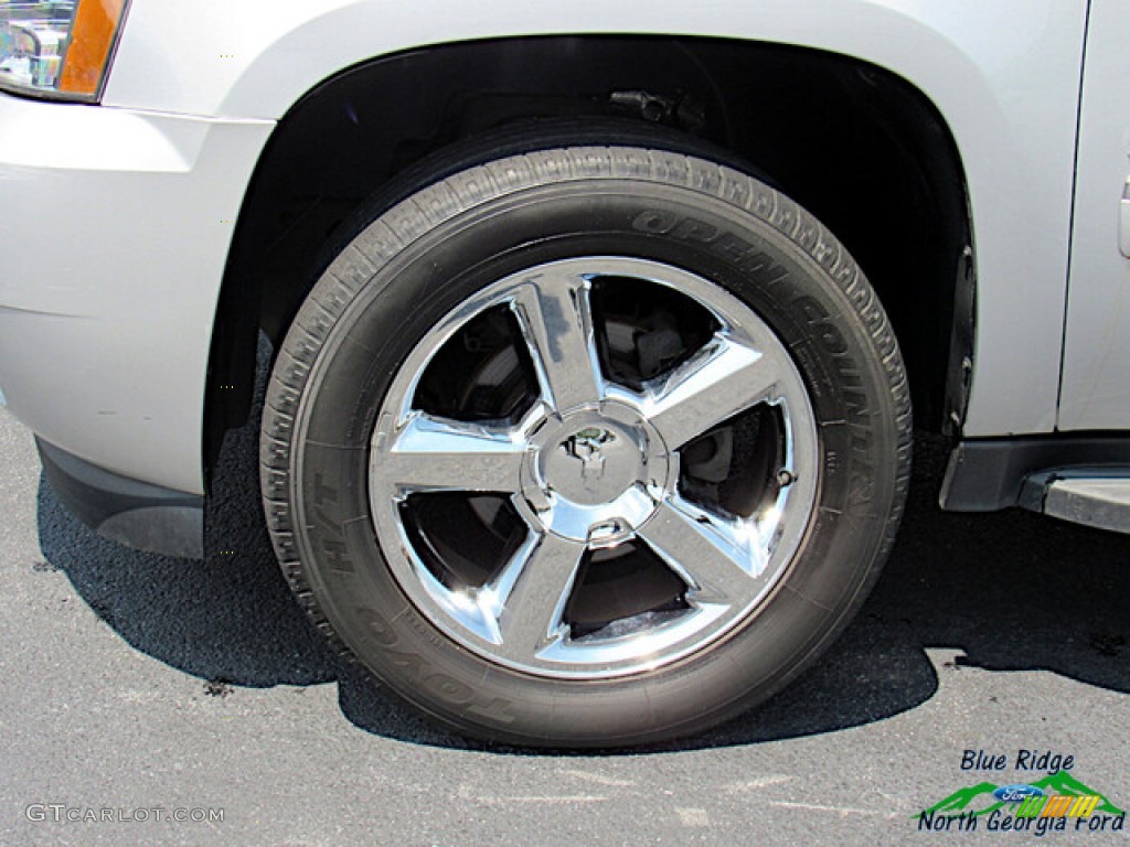 2013 Suburban LTZ 4x4 - Silver Ice Metallic / Light Titanium/Dark Titanium photo #9
