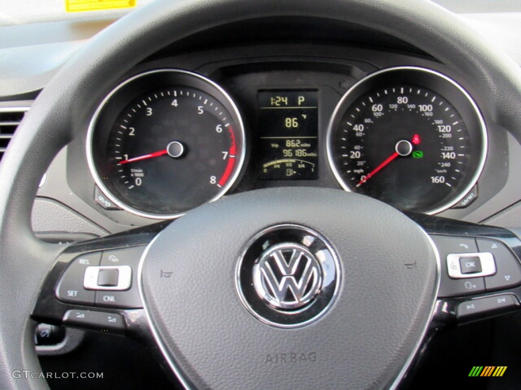 2015 Volkswagen Jetta SE Sedan Gauges Photo #142224191