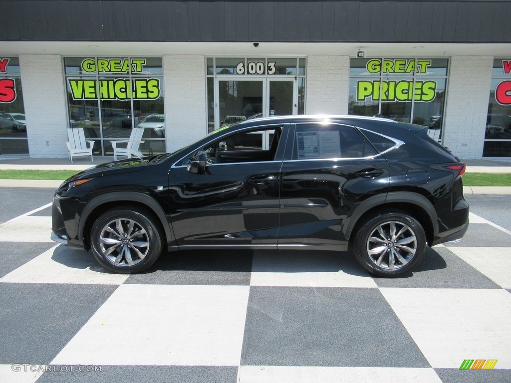 2015 NX 200t F Sport - Obsidian Black / Black photo #1