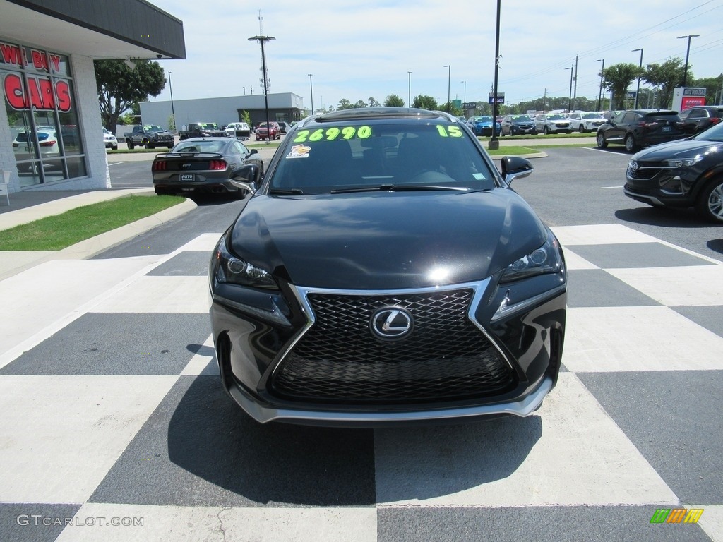 2015 NX 200t F Sport - Obsidian Black / Black photo #2
