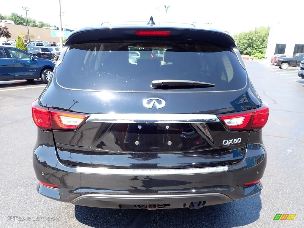 2017 QX60 AWD - Black Obsidian / Graphite photo #6