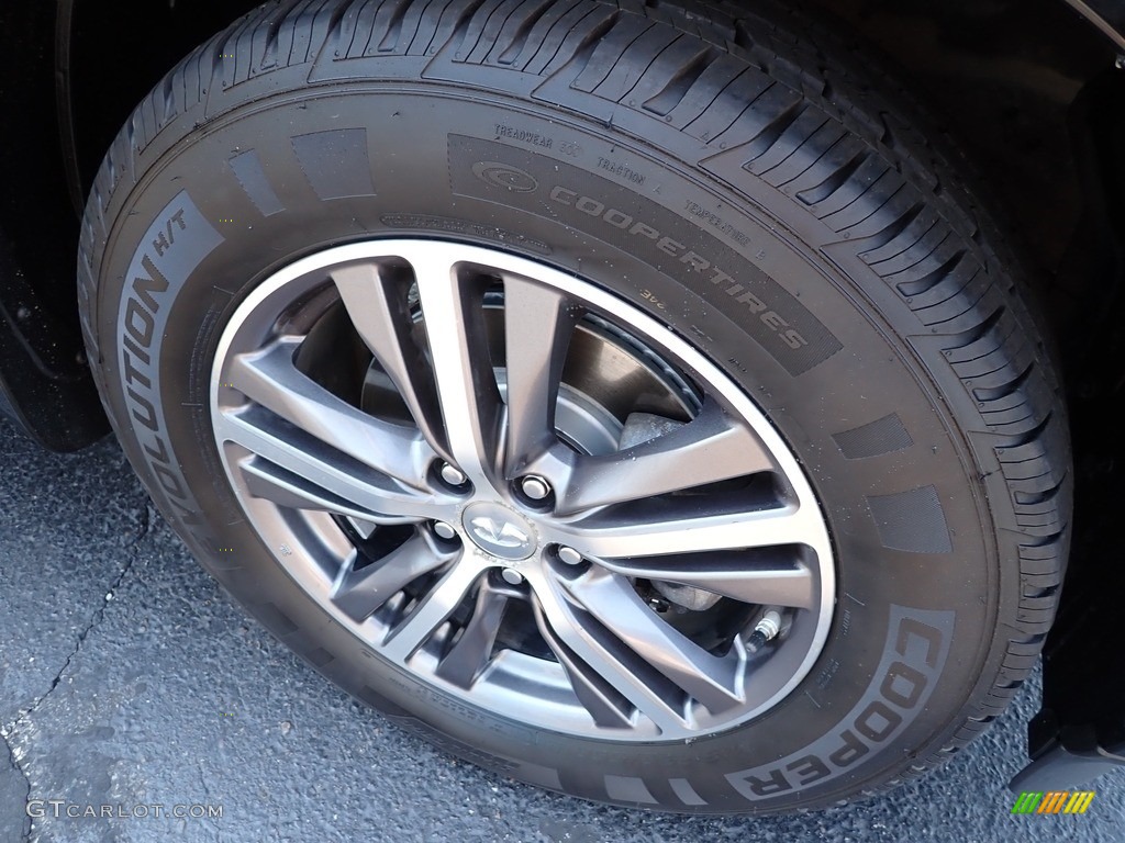 2017 QX60 AWD - Black Obsidian / Graphite photo #14