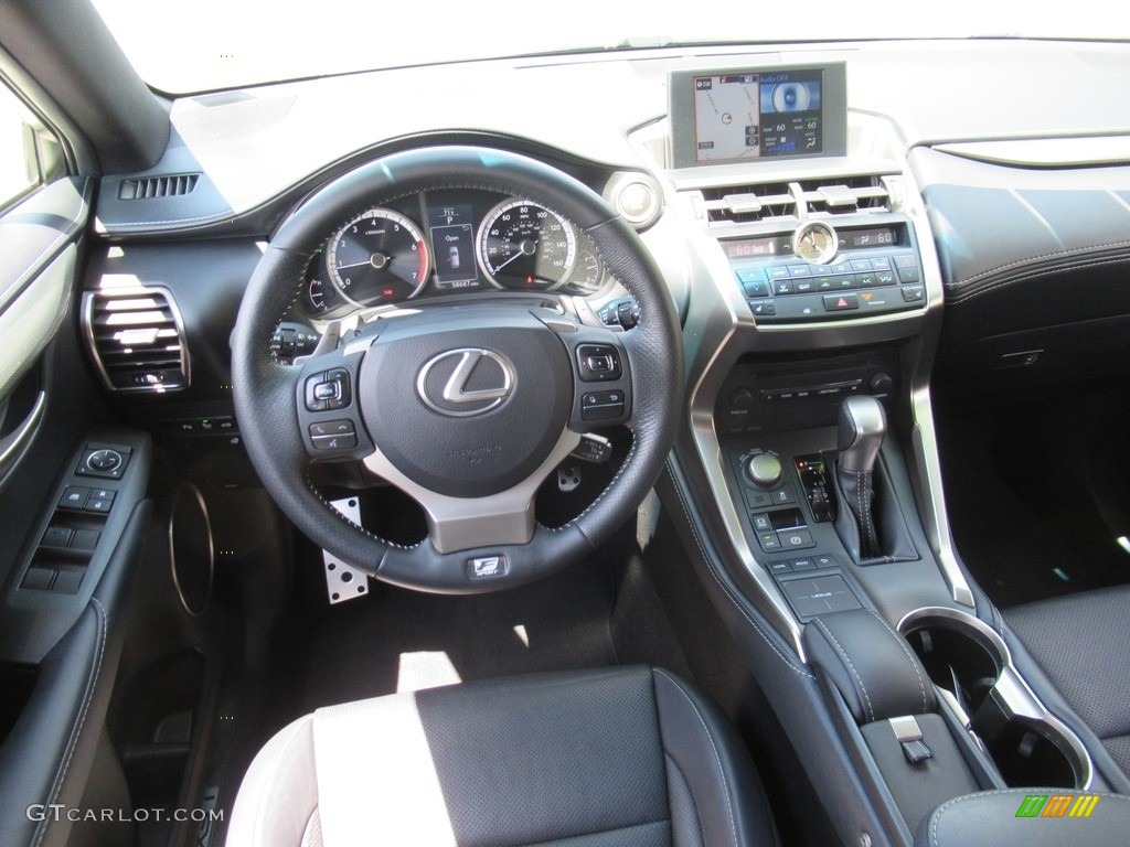 2015 Lexus NX 200t F Sport Black Dashboard Photo #142224981