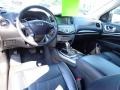 2017 Infiniti QX60 Graphite Interior Front Seat Photo