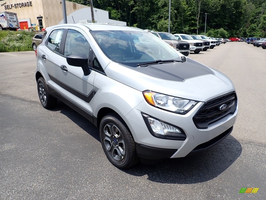Moondust Silver Metallic 2021 Ford EcoSport S 4WD Exterior Photo #142225938