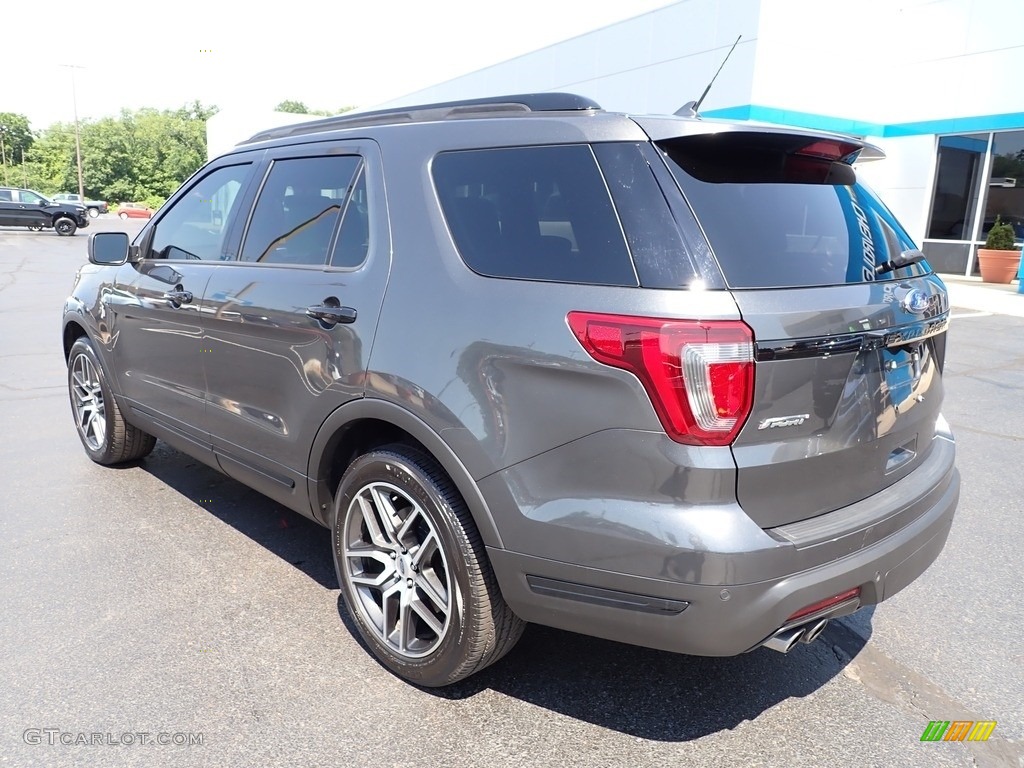 2019 Explorer Sport 4WD - Magnetic / Medium Black photo #4