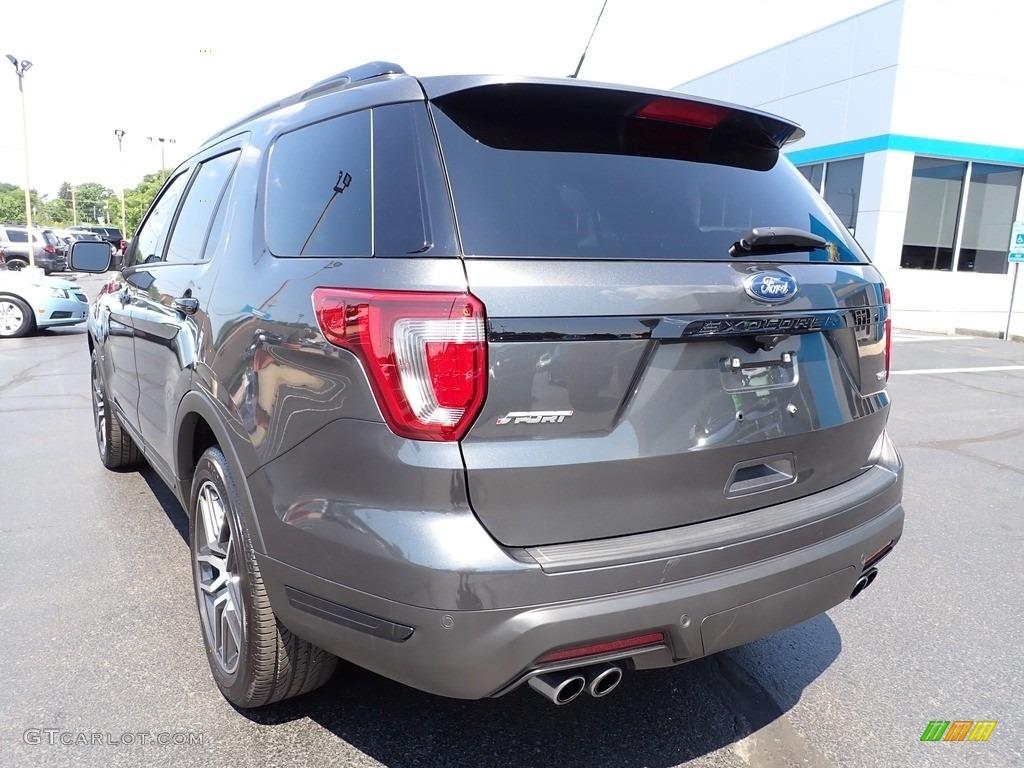 2019 Explorer Sport 4WD - Magnetic / Medium Black photo #5