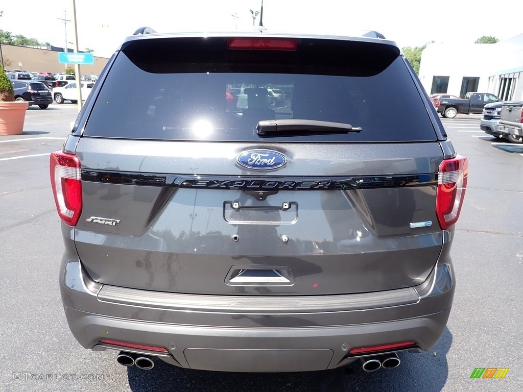 2019 Explorer Sport 4WD - Magnetic / Medium Black photo #6